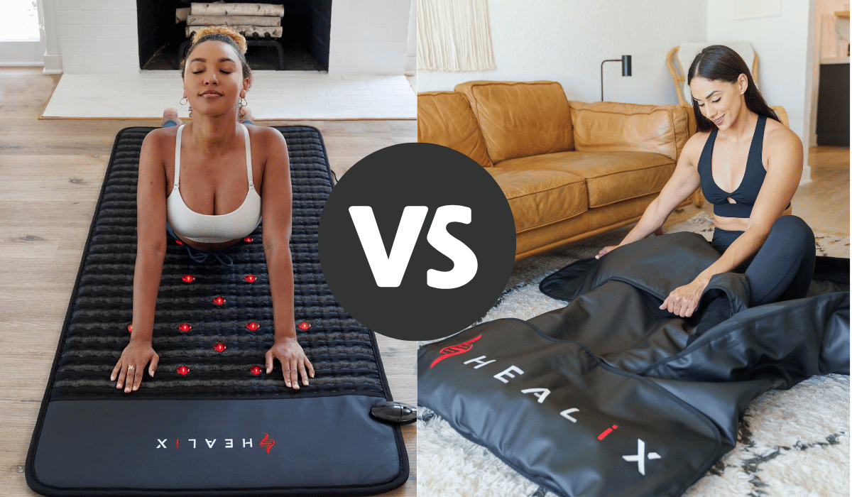PEMF Mat vs Infrared Sauna Blanket HEALiX Infrared