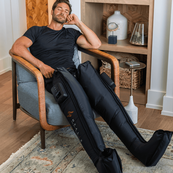 リラクゼーショングッズ hi Healix Flow Intermittent Pneumatic Compression (IPC) Boots