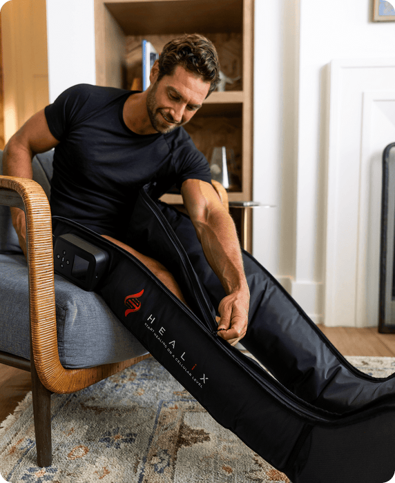 リラクゼーショングッズ hi Healix Flow Intermittent Pneumatic Compression (IPC) Boots